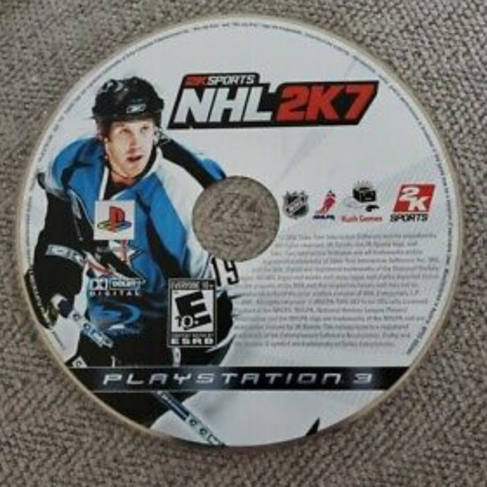 PS3 NHL 2k7 DISC only